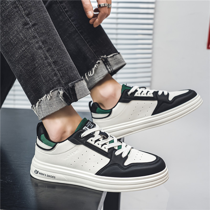 low top skateboard shoes men s vintage colour block comfy details 4